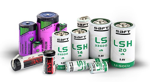 Baterie litowe cylindryczne LS